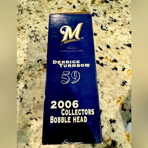 2006 collectors bobble head/ Derrick Turnbow #59 Milwaukee Brewers - Picture 2 of 7